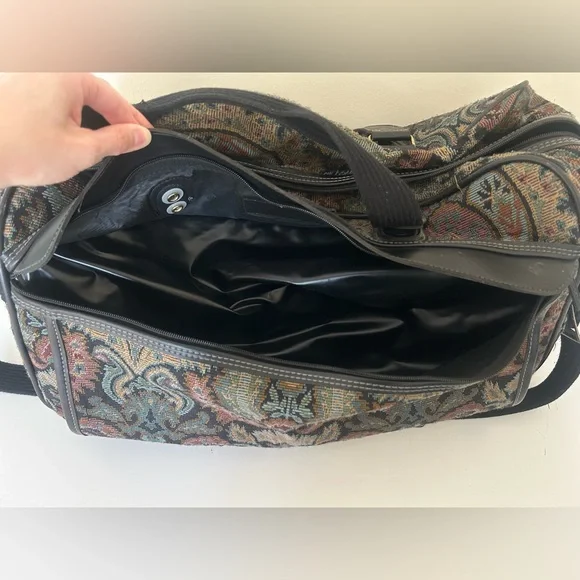 Vintage 90s Jordache Travel Bag - Picture 5 of 7